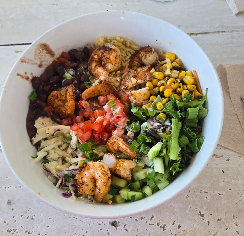Blackened Shrimp Bowl for Lighter Appetites