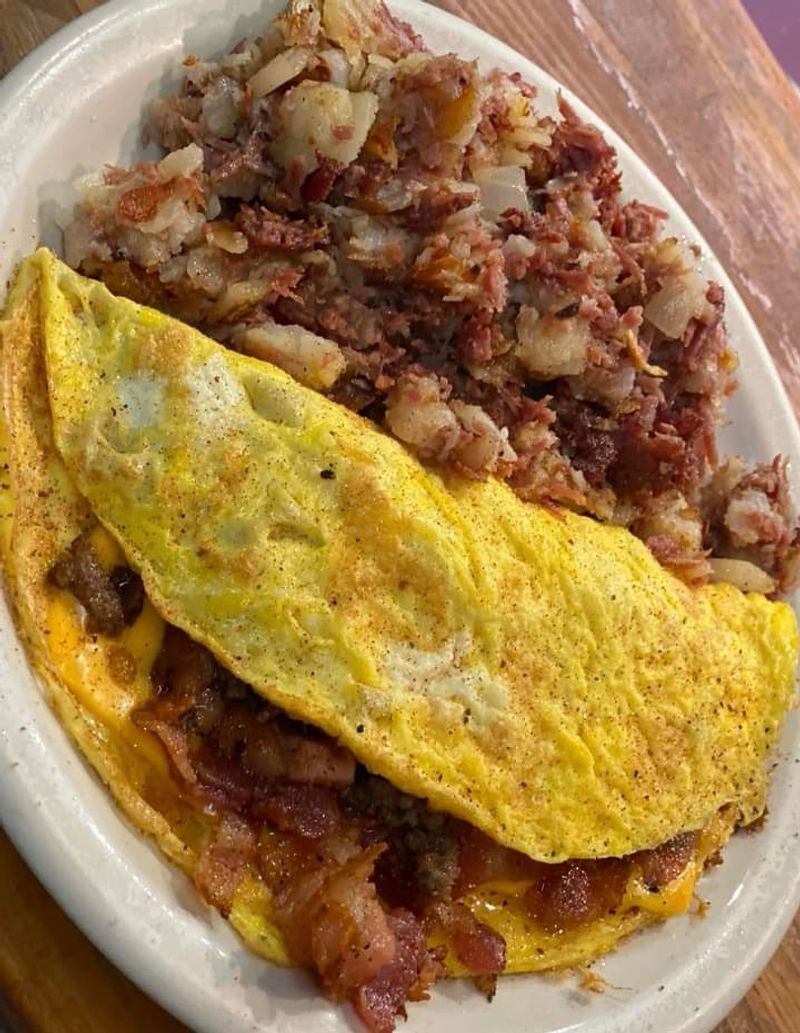 Breakfast portions that go far beyond expectations