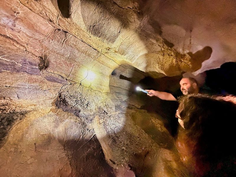 Bring a flashlight and expect real cave atmosphere