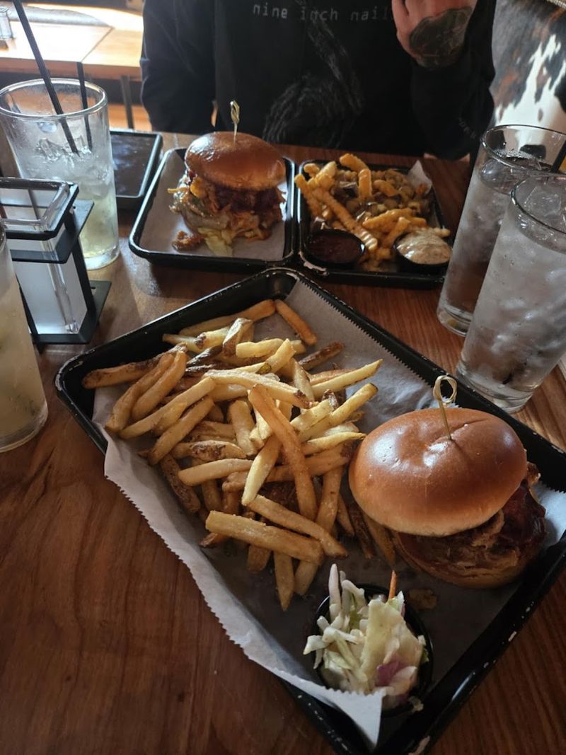 Burgers, Tacos, and Barbecue Fill Out the Menu Burgers, Tacos, and Barbecue Fill Out the Menu