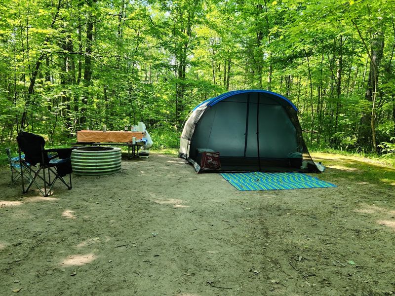 Camping Where Your Backyard Is Lake Michigan