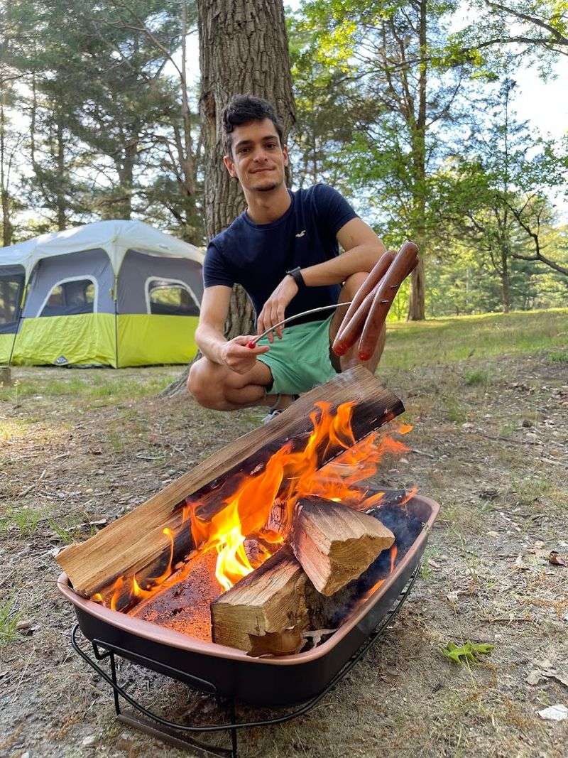 Camping here turns a beach visit into a full nature retreat Camping here turns a beach visit into a full nature retreat