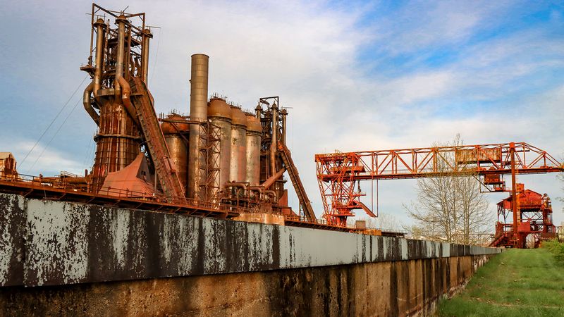 Carrie Blast Furnaces, Pittsburgh Area Carrie Blast Furnaces, Pittsburgh Area