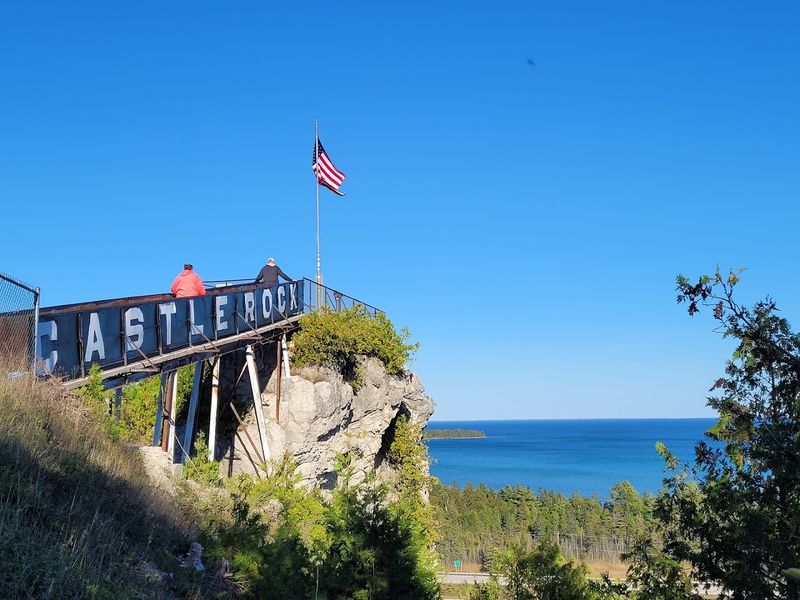Castle Rock – St. Ignace, Mackinac County