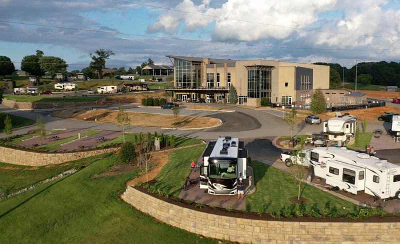 Choose From Luxury RV Sites, Tiny Homes, and Glamping Tents