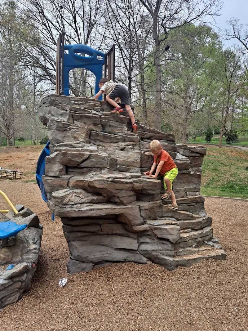 Climbing here feels like a real prehistoric challenge Climbing here feels like a real prehistoric challenge