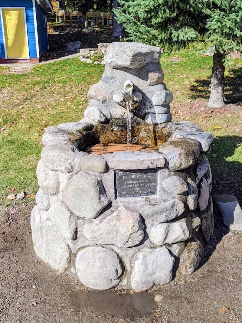 Cold Water Flowing at the Edge of US-31