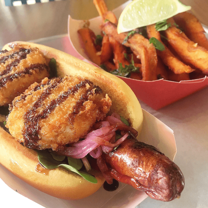 Creative hot dogs are the main event Creative hot dogs are the main event