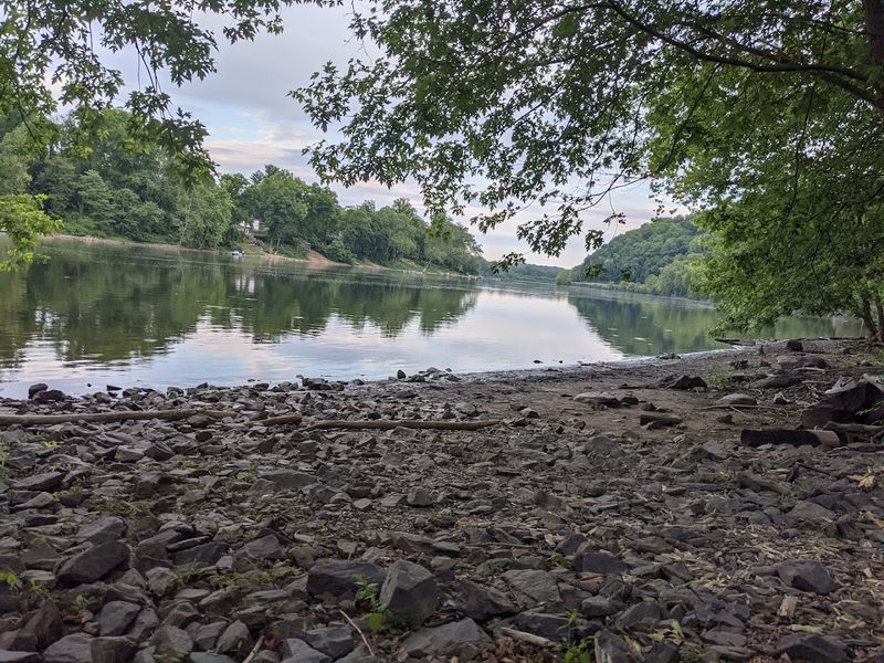 Delaware Canal State Park Towpath, Upper Black Eddy, Pennsylvania