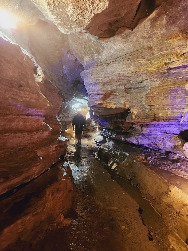 Descending 100 feet beneath the surface Descending 100 feet beneath the surface