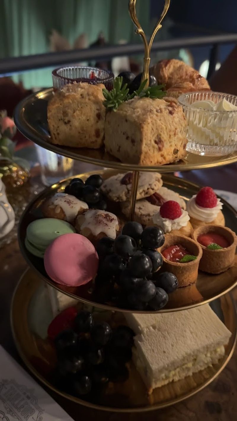 Dessert and tea make it celebration worthy