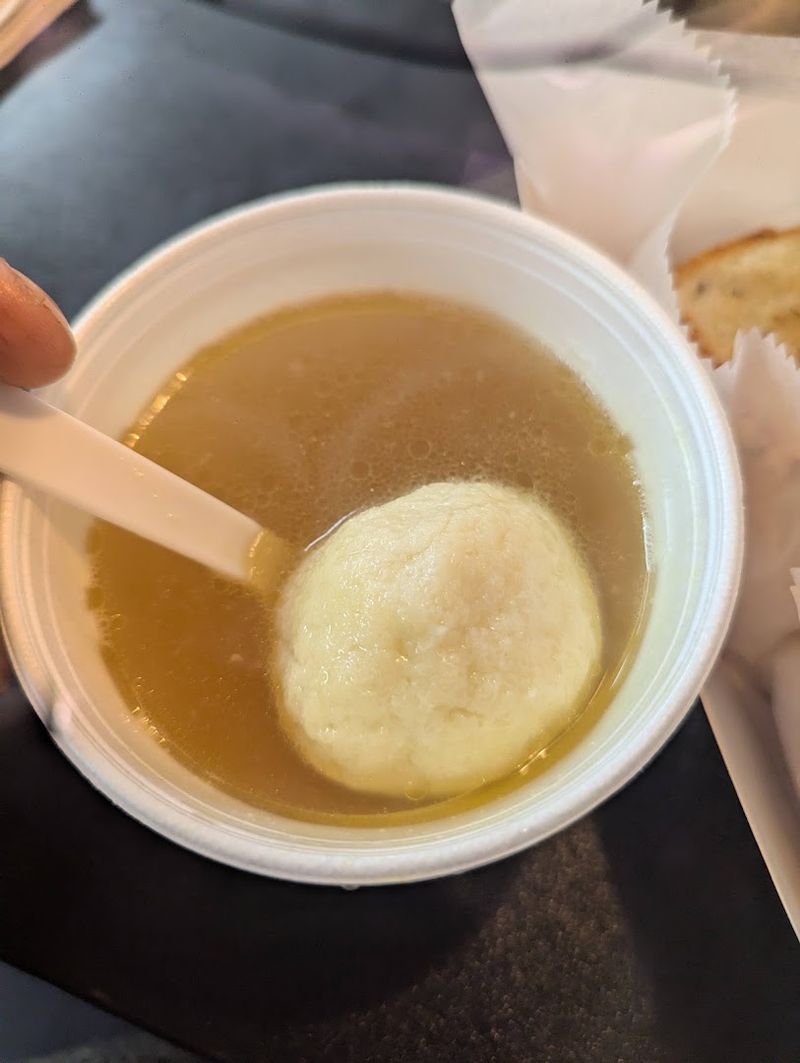 Do not skip the soup or carrot cake