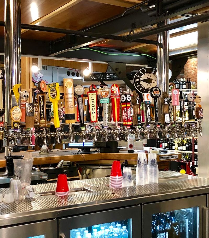 Drinks, Tasting Areas, and Adult-Friendly Browsing