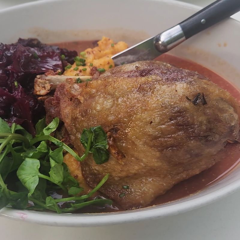 Duck confit is one of the most talked-about dishes Duck confit is one of the most talked-about dishes