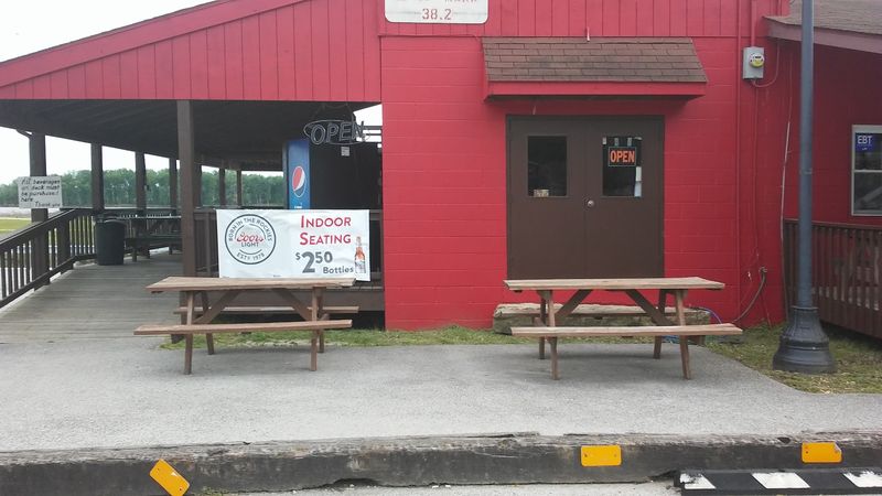 Deck Seats, Picnic Tables, and That Grafton, Illinois View