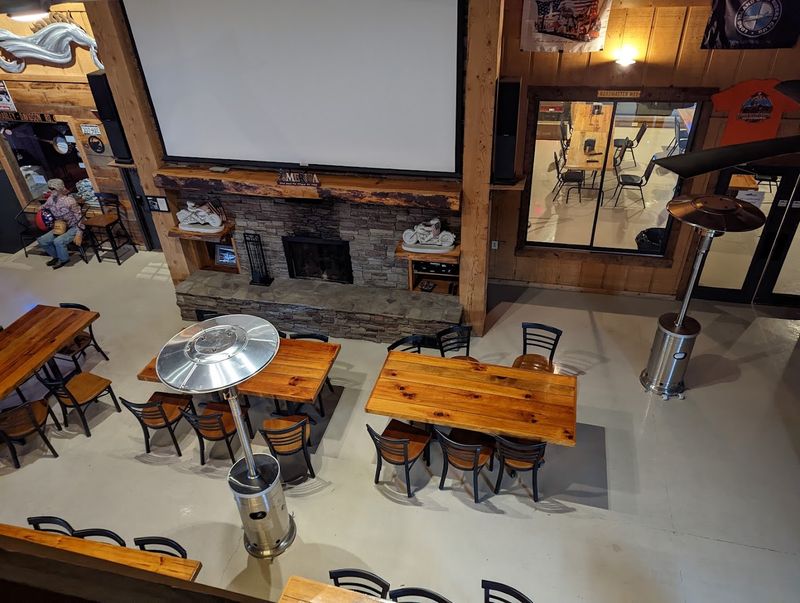 Enjoy the lodge atmosphere after the ride