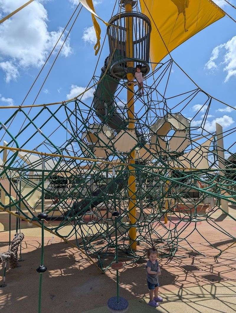 Epic Rope Climbs and Nets