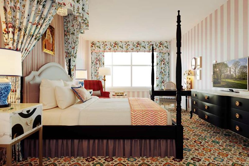 Every Guest Room Has Its Own Playful Southern Style Every Guest Room Has Its Own Playful Southern Style