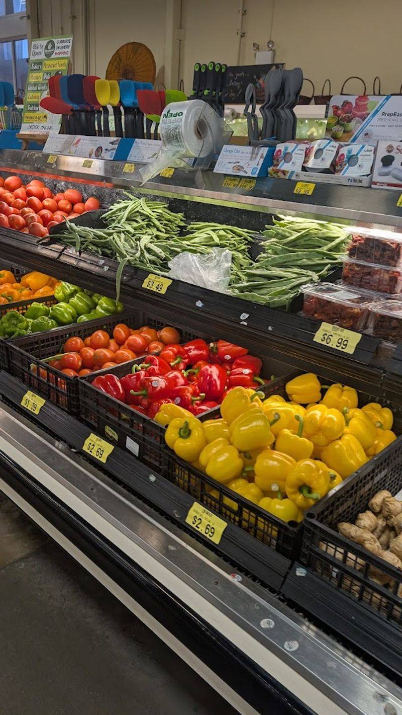 Fresh Produce and Halal Meat Counter