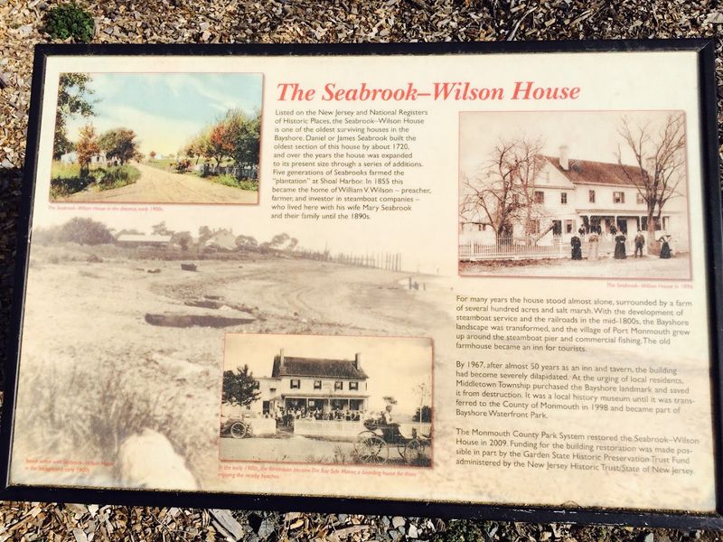 Generations of Seabrooks and Wilsons gave the old farmhouse its remarkable maritime history Generations of Seabrooks and Wilsons gave the old farmhouse its remarkable maritime history