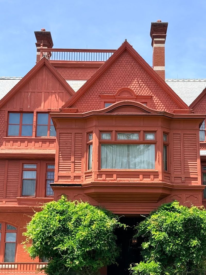 Glenmont Rises Above the Trees in Historic Llewellyn Park