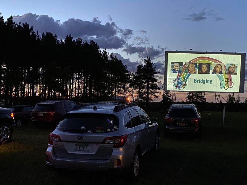 Highway 2 Community Drive-In Theater - Manistique, Schoolcraft County