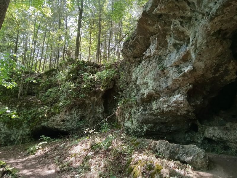 Hiking Trails With Caves And Rock Formations