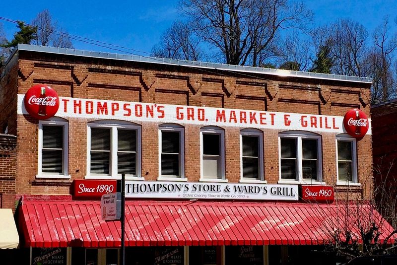 Historic Thompson’s Store & Ward’s Grill (Saluda)