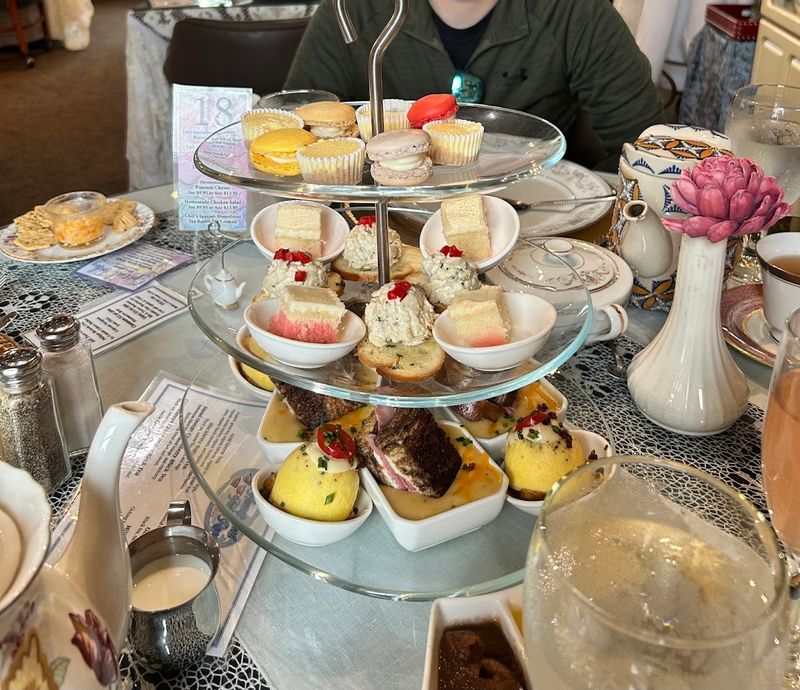 Homemade Sandwiches, Scones, and Desserts Complete the Visit