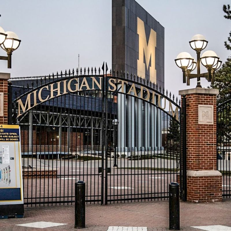 How Michigan's Largest Stadium Handles 110,000 People Without Falling Apart