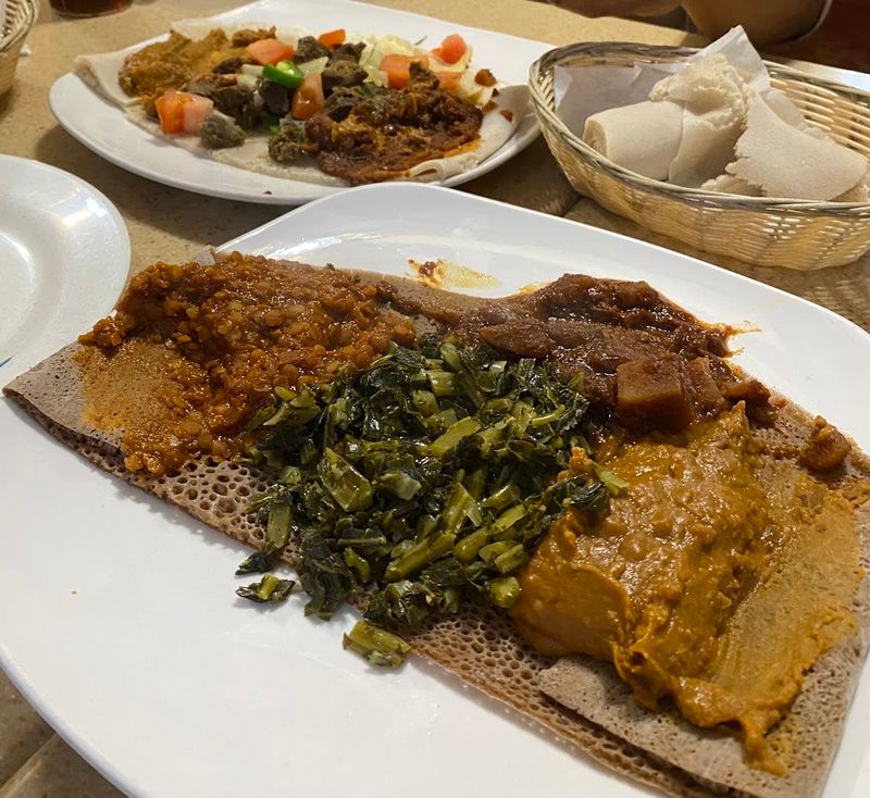 Injera Turns Dinner Into a Hands-On Experience Injera Turns Dinner Into a Hands-On Experience