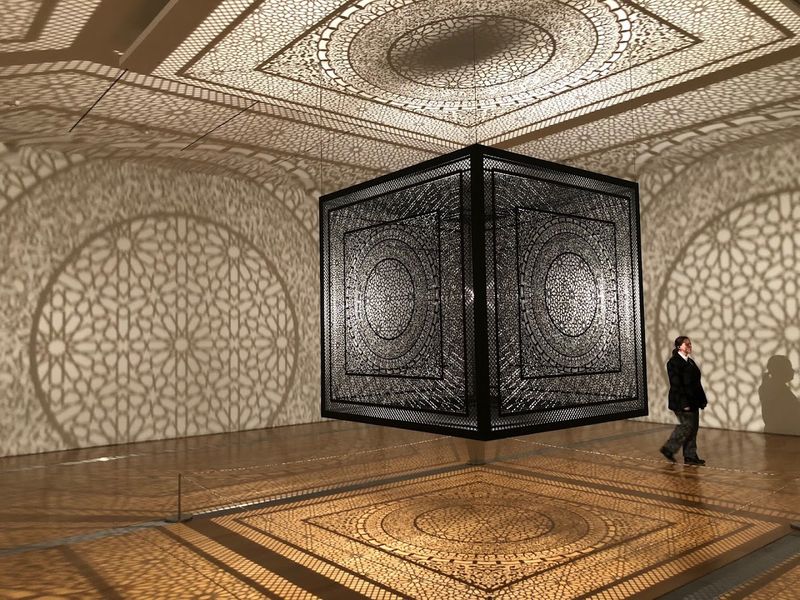 Inside, Daylight Becomes Part of the Exhibit Inside, Daylight Becomes Part of the Exhibit