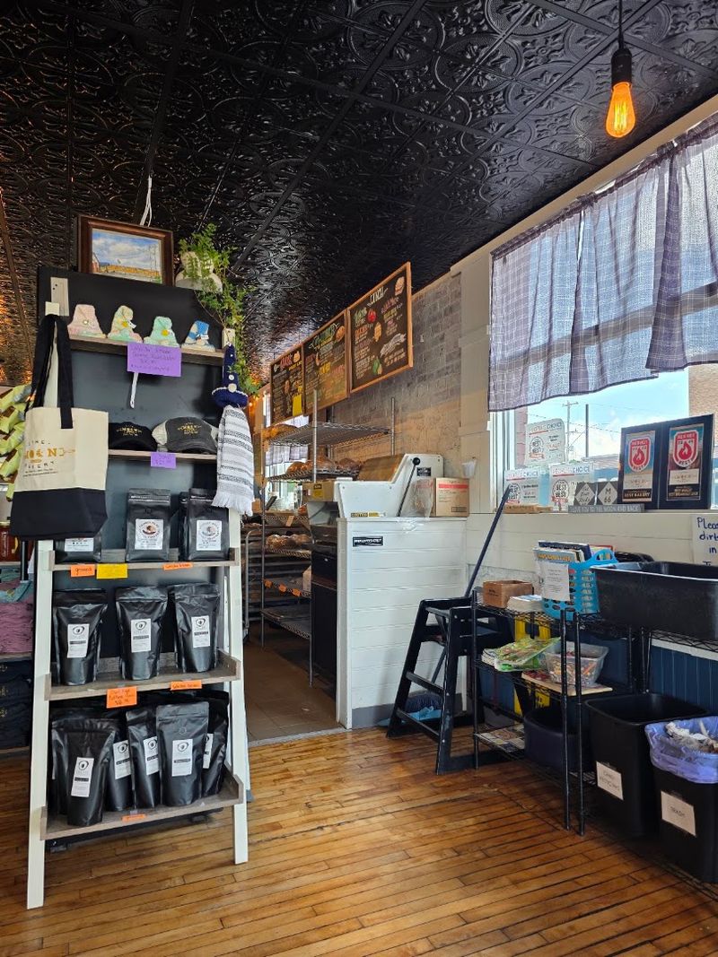 Inside the Historic Building, the Bakery Keeps the Mood Sharp