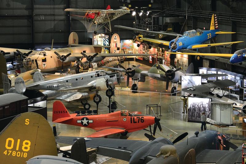 It Is the Largest Military Aviation Museum on Earth