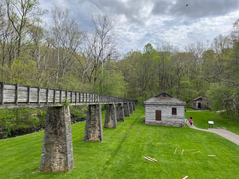 A Southern Indiana Park With Space-Age Contrast