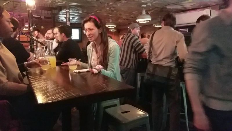 The Devoted Regular Crowd and Staff