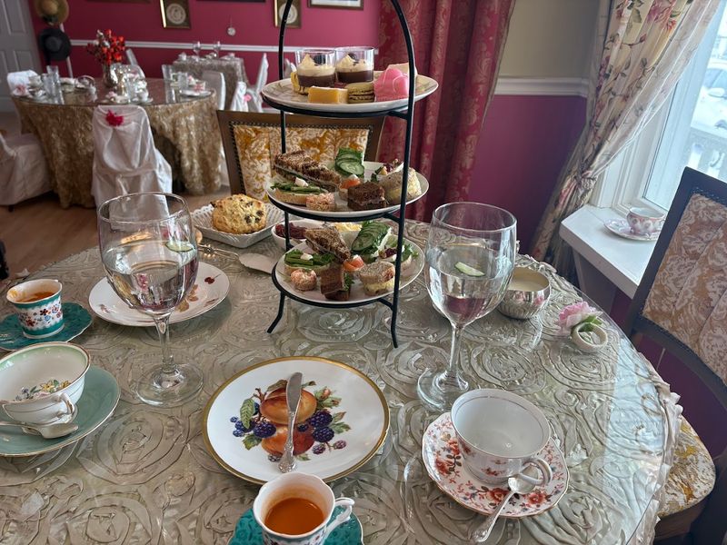Tiered Trays, Scones, and the Main Event Tiered Trays, Scones, and the Main Event