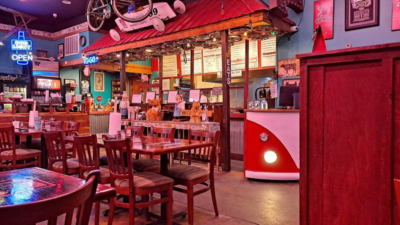 Old-School Smokehouse Atmosphere