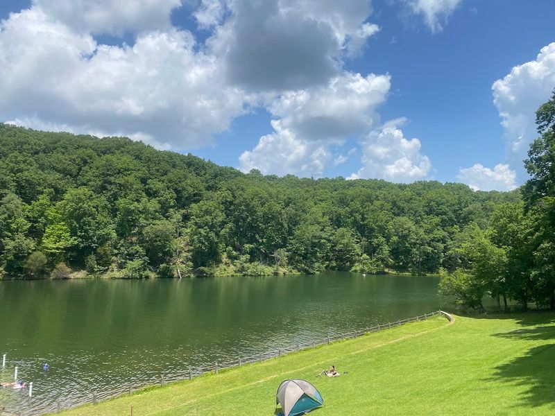 Lake Acorn Beach at Montgomery Bell State Park — Burns Lake Acorn Beach at Montgomery Bell State Park — Burns