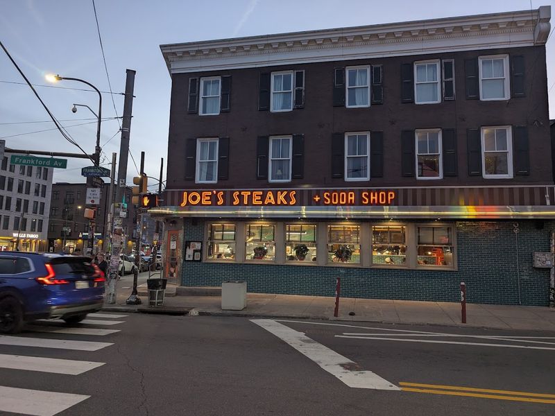 Late-night convenience in a lively part of town