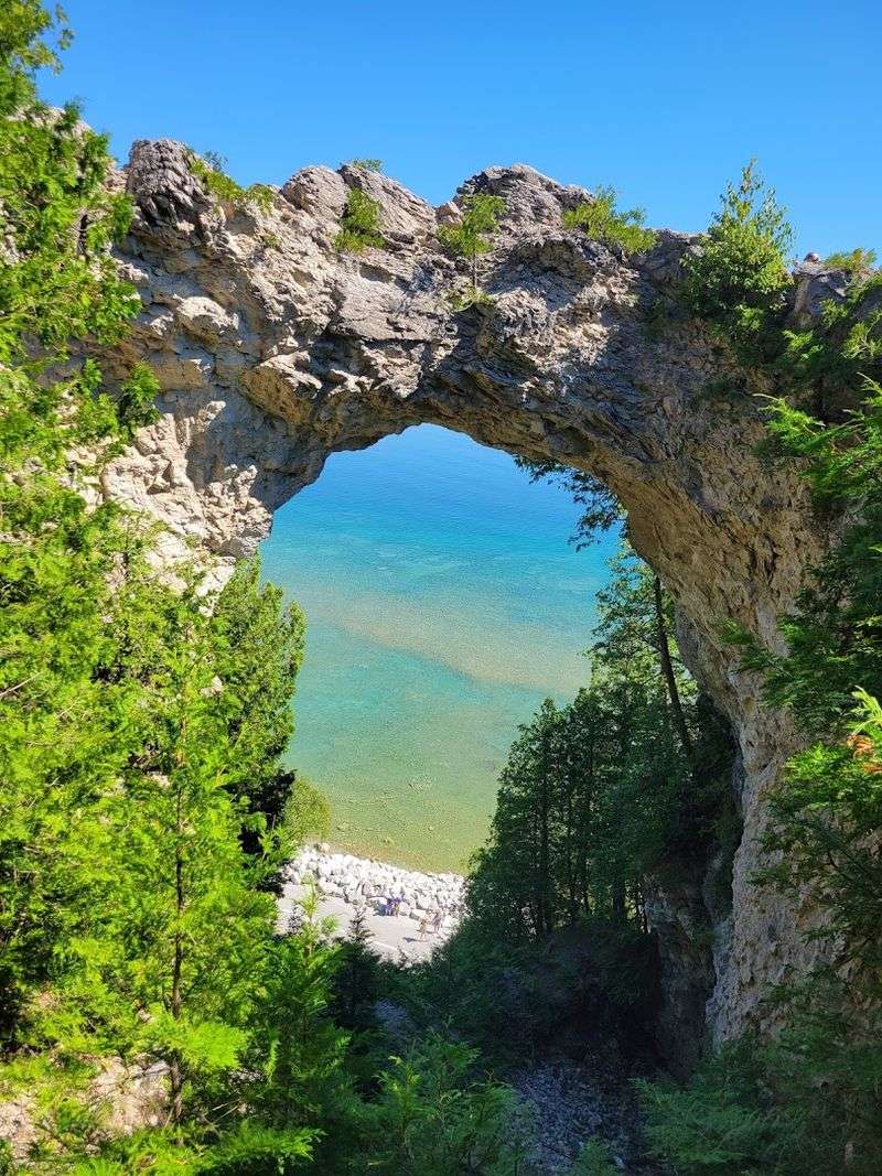 Mackinac Island State Park and Arch Rock