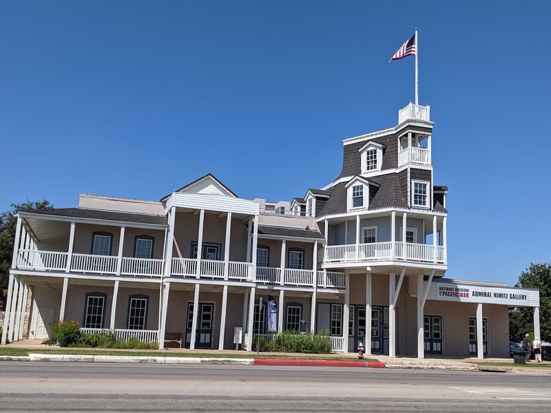 Main Street and the National Museum of the Pacific War (Fredericksburg)