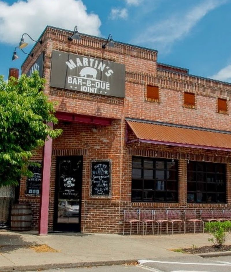 Martin's Bar-B-Que Joint – Nolensville / Nashville (Whole hog barbecue) Martin's Bar-B-Que Joint – Nolensville / Nashville (Whole hog barbecue)