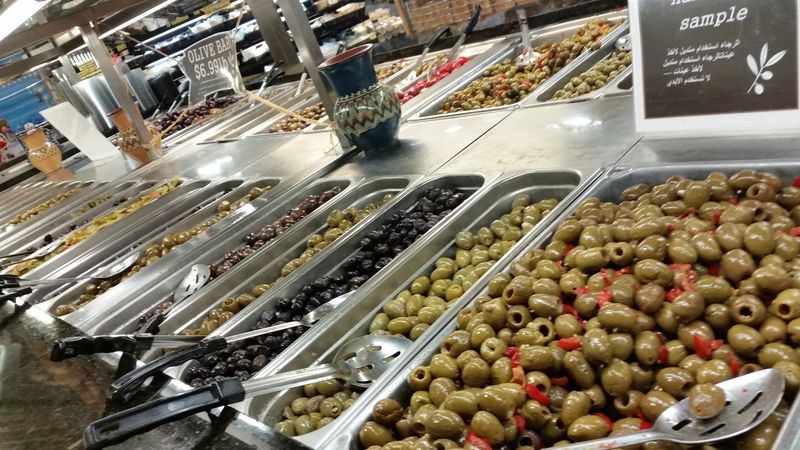 Mediterranean Olive Bar Extravaganza