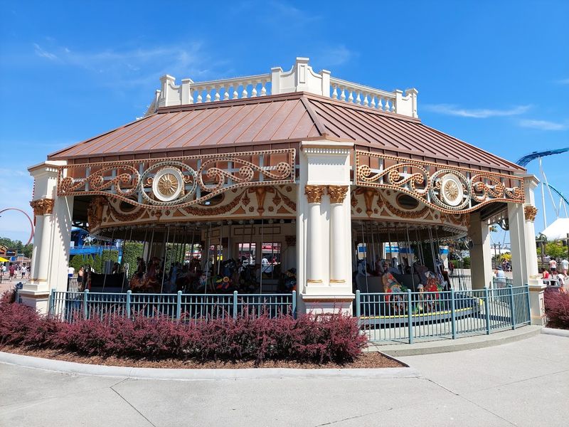 Midway Carousel At Cedar Point, Sandusky Midway Carousel At Cedar Point, Sandusky