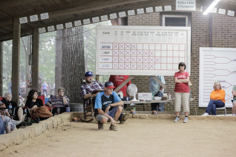 National Rolley Hole Marbles Championship — Hilham