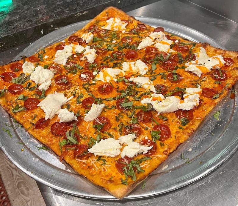 Nonna squares and inventive specialty pies keep the menu exciting