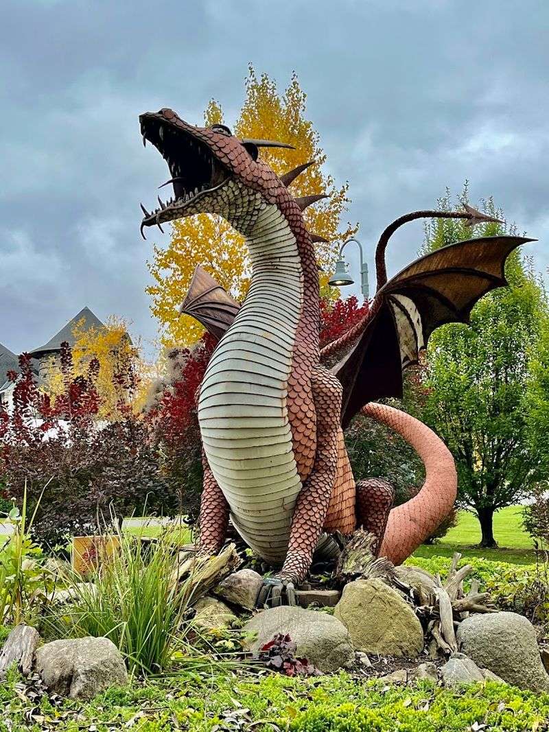 Norm the Dragon and the Whimsical Side of the Grounds Norm the Dragon and the Whimsical Side of the Grounds