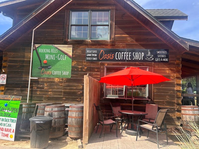 Outdoor Seating and Mini Golf Add Extra Fun