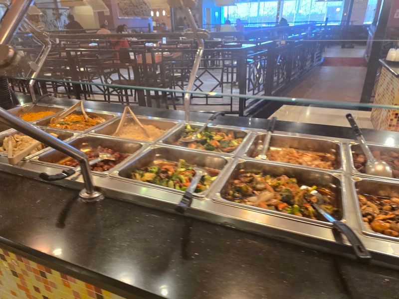A Buffet Line With More Than One Personality A Buffet Line With More Than One Personality